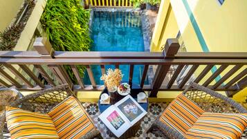 Deluxe Double Room, Balcony | Balcony view