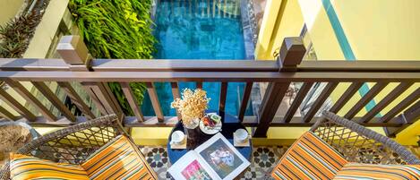 Deluxe Double Room, Balcony | Balcony view