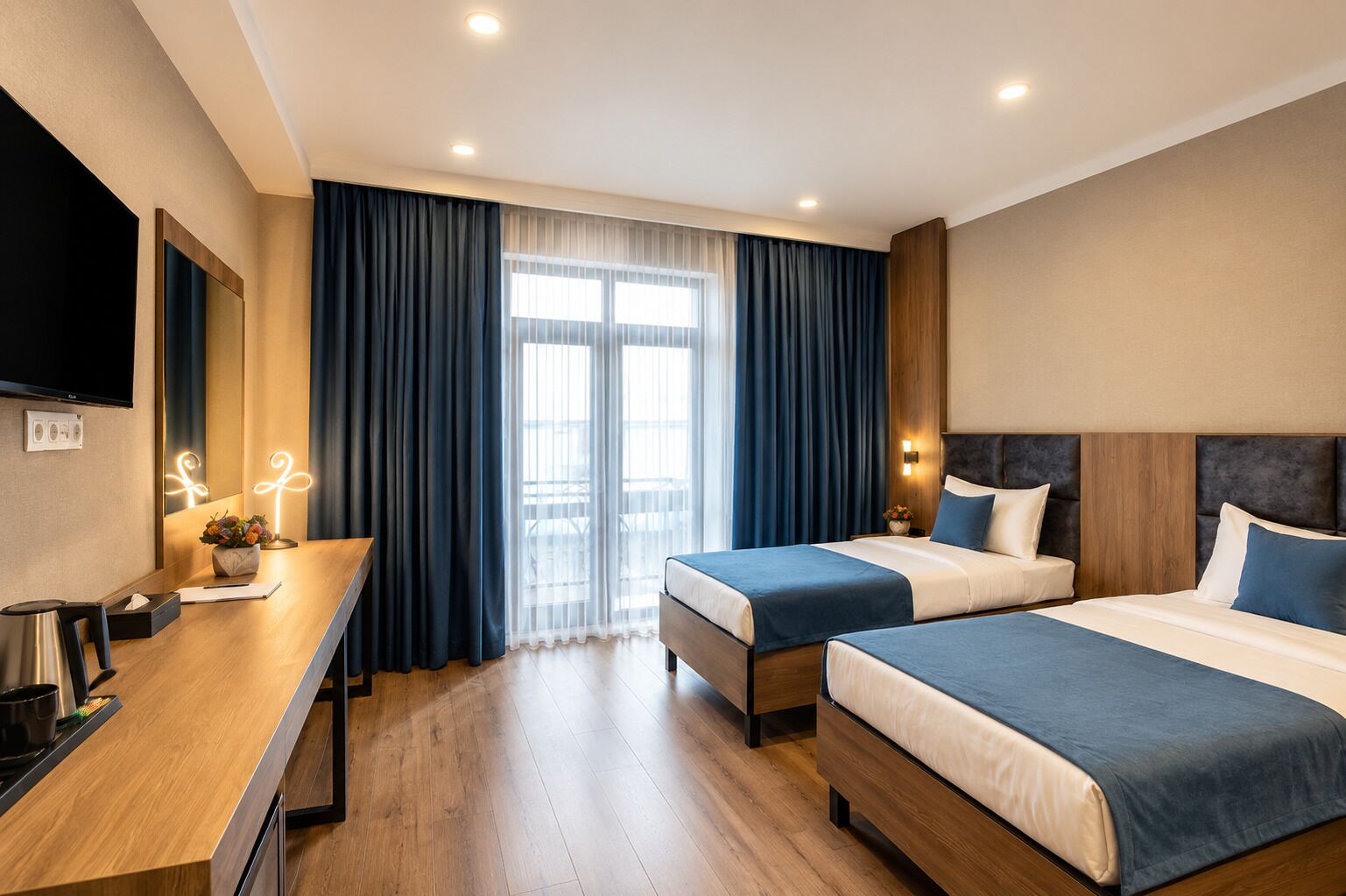 Superior Twin Room | Premium bedding, down comforters, minibar, desk