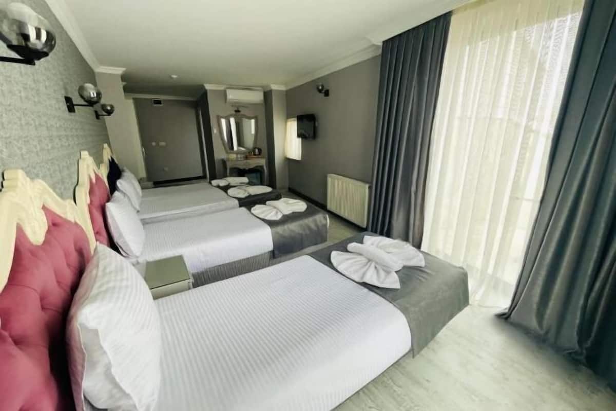 Minibar, värdeförvaringsskåp på rummet och ljudisolering