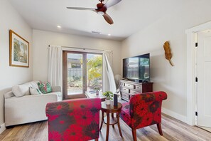 Una televisión, un reproductor de DVD