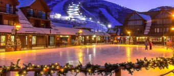 Lofty, contemporary condo within three blocks of the Park City Mountain Resort