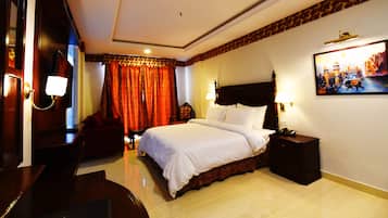 Down duvets, minibar, in-room safe, individually decorated