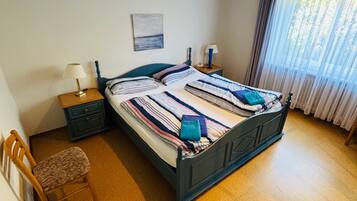 2 makuuhuonetta, Wi-Fi, vuodevaatteet