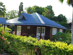 Fachada de la propiedad