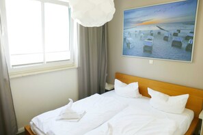 1 Schlafzimmer, Reisekinderbett, WLAN, Bettwäsche