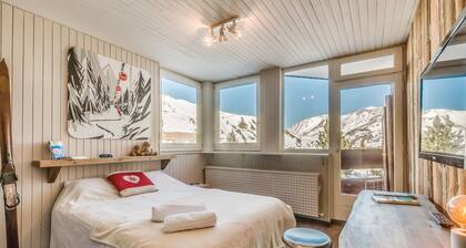 Appartement douillet 3 piĂšces, balcon, prĂšs des pistes Ă Tignes - Lavachet