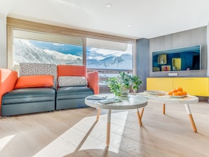 TV - Duplex 3* - 8 guests - 80sqm with Terraces and Wifi (Tignes)
