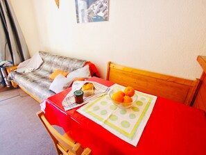 Dining - Classic studio 4 pers, near slopes Tignes-Val Claret (Tignes-Val Claret)