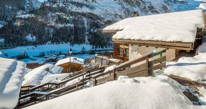 Chalet 5* à Tignes: 6 chambres, sauna, jacuzzi, parking