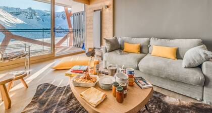 4*-Wohnung für 8/9 Personen in Tignes le Lac mit Balkon-Terrasse