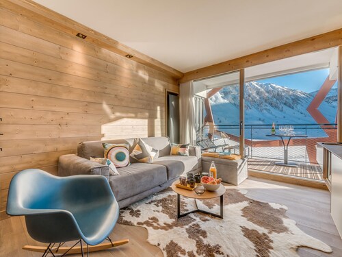 Premium 4* Apartment in Tignes, 6 Pax, South Balcony, Free Wifi