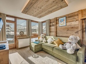 TV - Premium 2-room apartment renovated, cozy, at the foot of the slopes, with wifi (Tignes-Le Lavachet)