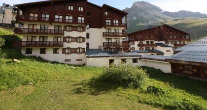 Classic Studio for 2 with balcony in Tignes, near slopes