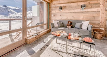 Renoviertes 3*-Appartement, 6 Pers., Gletscherblick, Hoteldienstleistungen inkl., 2 Suiten