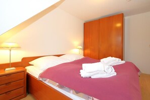 2 Schlafzimmer, WLAN, Bettwäsche