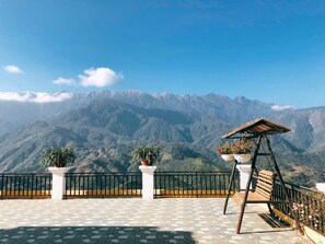 Terrace/patio - Muong Hoa View Hotel (Sa Pa)