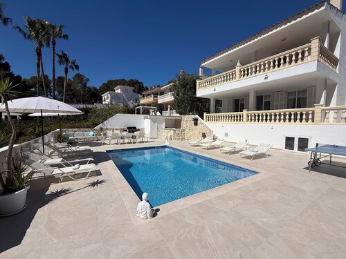 Luxusvilla Felicidad mit Privatpool, <br>5 DSZ, 4 Bädern und Meerblick 