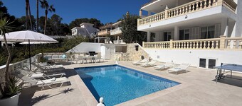 Villa de luxe Felizidad. Piscine privée, 5 chambres, 4 salles de bain. et vue mer.  Font de Sa Cala.