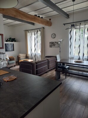 TV, fireplace, table tennis