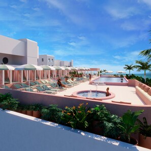 Outdoor pool - Perla La Paz, Tapestry Collection by Hilton (La Paz)