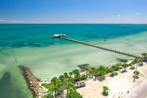 Beach nearby - Luxe AMI Stay! Saltwater Pool and Rooftop Views (Anna Maria)