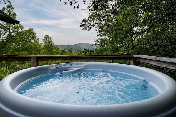 Bain à remous extérieur