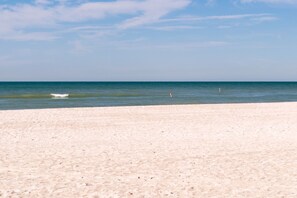 Tæt på stranden