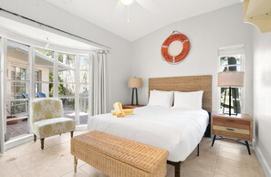 2 slaapkamers, een strijkplank/strijkijzer, gratis wifi, beddengoed