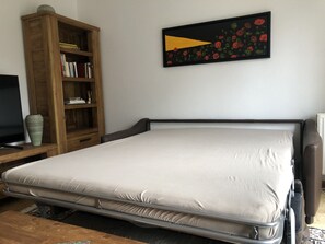 1 chambre, coffres-forts dans les chambres, fer et planche à repasser