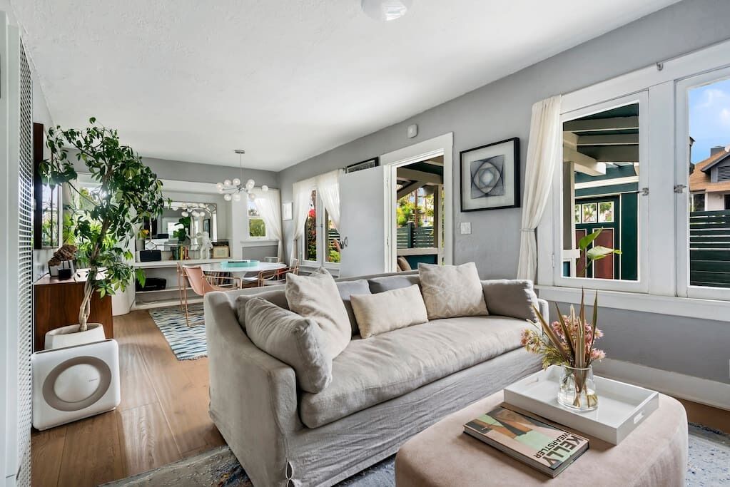 Coastal Charm: Gated Venice Bungalow