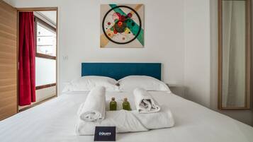 1 chambre, fer et planche Ă repasser, Wi-Fi, draps fournis