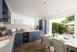 Réfrigérateur, micro-ondes, four, lave-vaisselle