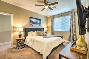 4 bedrooms, iron/ironing board, free WiFi, bed sheets