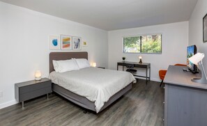 1 bedroom, desk, iron/ironing board, WiFi