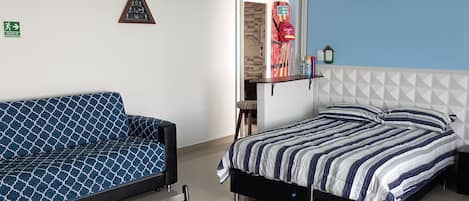 1 bedroom, iron/ironing board, free WiFi, bed sheets