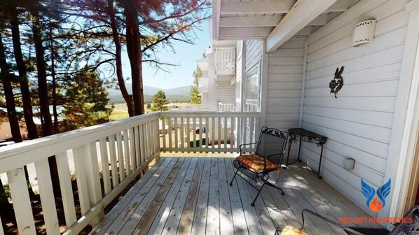 Terrace/patio - Close to Lifts | Executive-Style | Fireplace | Mountain Haven 14 (Angel Fire)