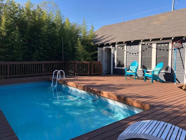 Outdoor pool - Downtown Private Casita w/ Pool (San Antonio)