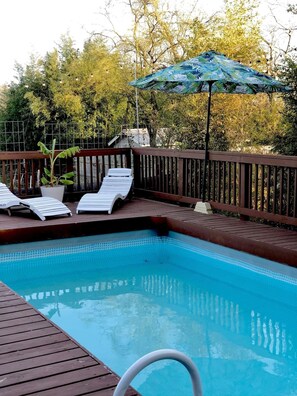 Outdoor pool - Downtown Private Casita w/ Pool (San Antonio)