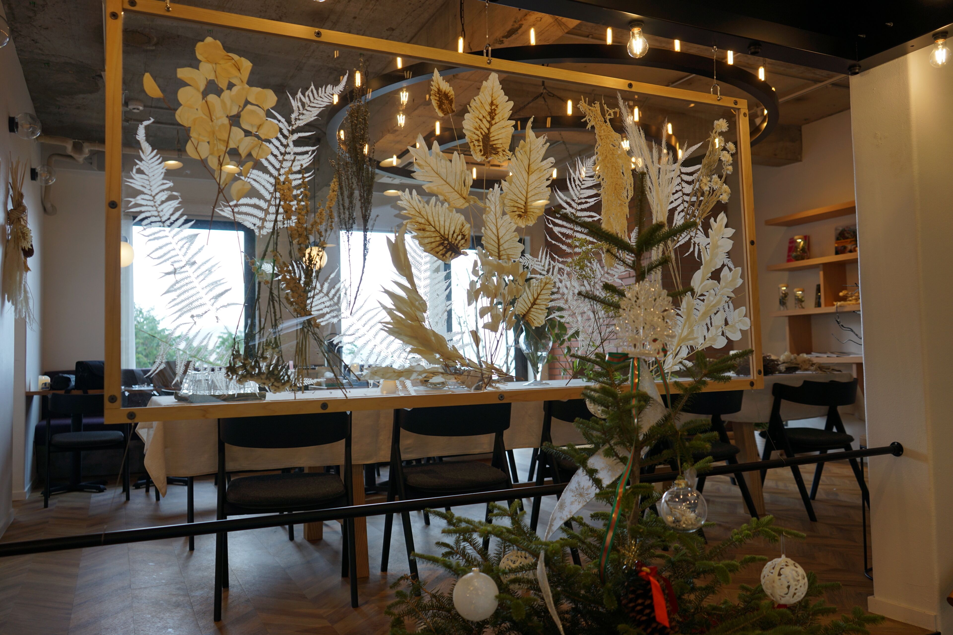 Siddeområde i lobbyen