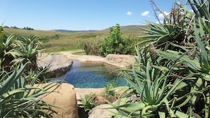 2 outdoor pools, sun loungers