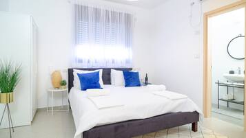 4 Schlafzimmer, schallisolierte Zimmer, Bügeleisen/Bügelbrett