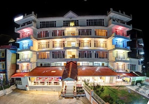 Front of property – evening/night