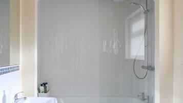 Free toiletries, hair dryer
