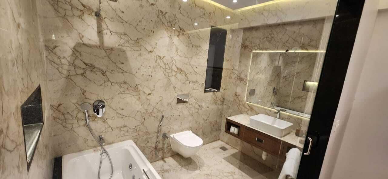 Vila superluxo | Banheiro | Chuveiro, produtos de toalete grátis, secador de cabelo 