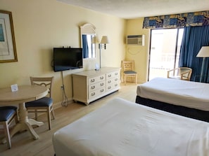Studio, 2 Double Beds, Ocean View | Free WiFi