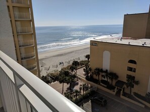 Studio, 2 Double Beds, Ocean View | Balcony