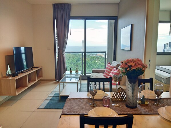 Living area - Unixx Pattaya Private Residence and Resort (Pattaya)