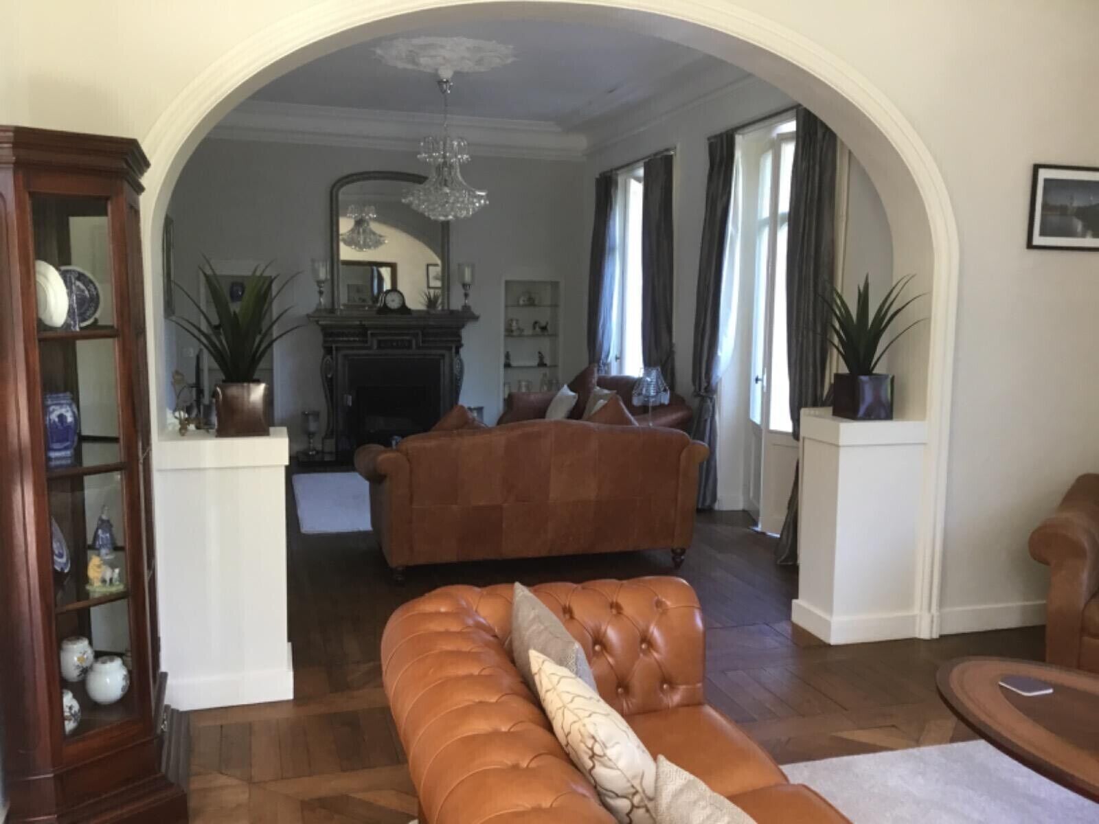 TV, fireplace, foosball, table tennis