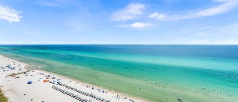 Accommodatie ligt op het strand